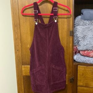 Top-shop corduroy jumper dress